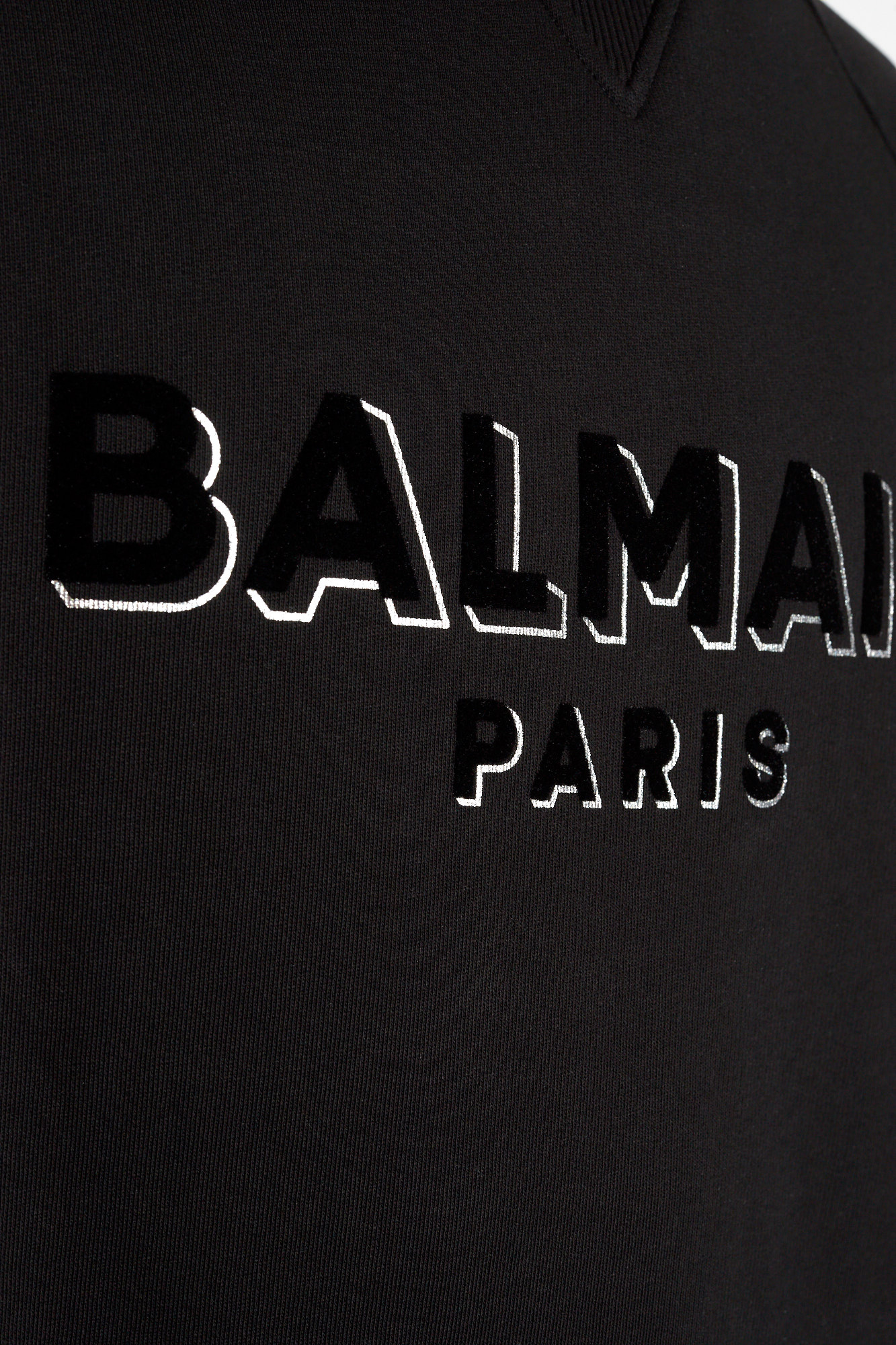 Balmain on sale black sweatshirt